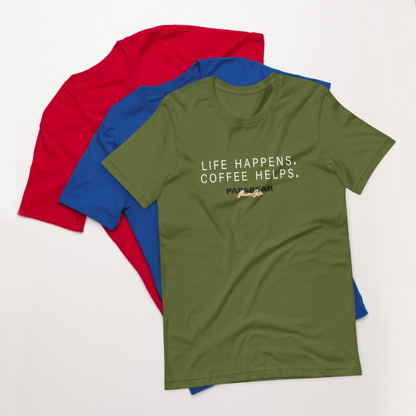 Life Happens Coffee Helps t-shirt